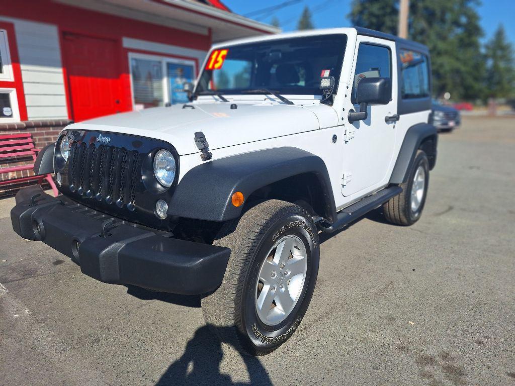 used 2015 Jeep Wrangler car, priced at $14,999
