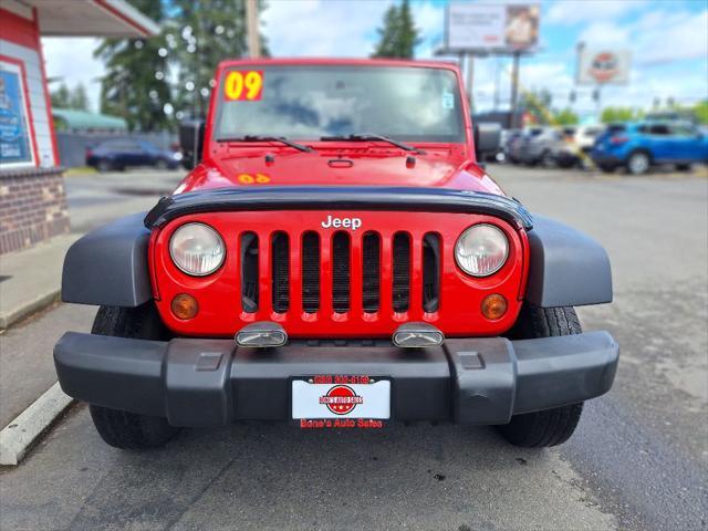 used 2009 Jeep Wrangler car, priced at $11,999