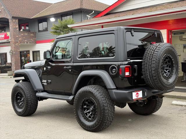 used 2018 Jeep Wrangler car, priced at $20,987