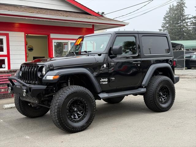 used 2018 Jeep Wrangler car, priced at $20,987