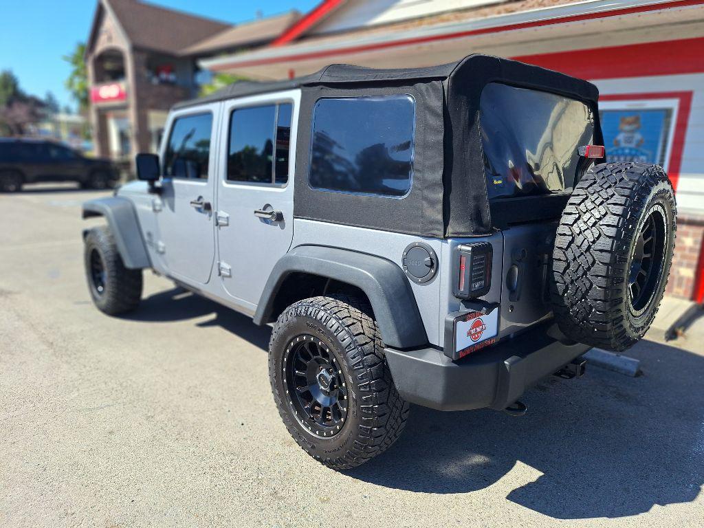used 2015 Jeep Wrangler Unlimited car, priced at $15,999