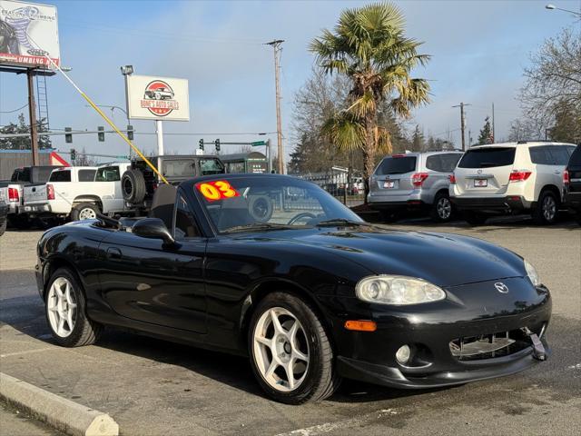 used 2003 Mazda MX-5 Miata car, priced at $7,990