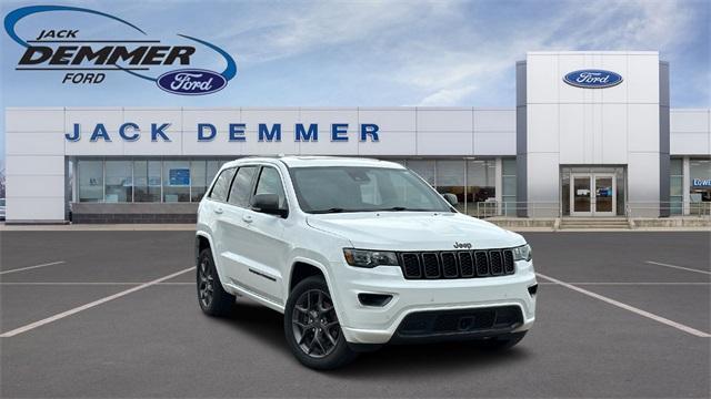 used 2021 Jeep Grand Cherokee car, priced at $33,886