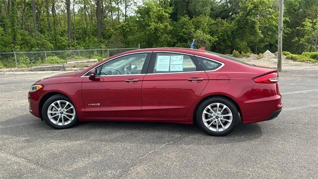 used 2019 Ford Fusion Hybrid car, priced at $14,998