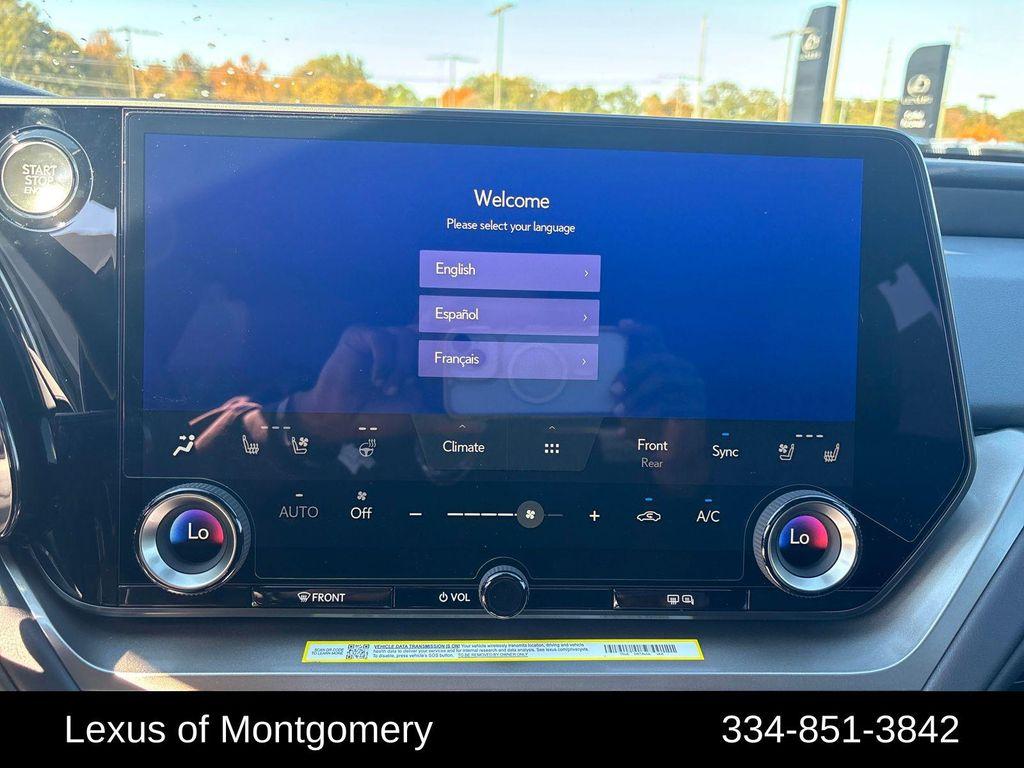 new 2026 Lexus TX 350 car, priced at $66,996