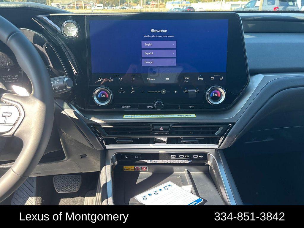 new 2026 Lexus TX 350 car, priced at $66,996