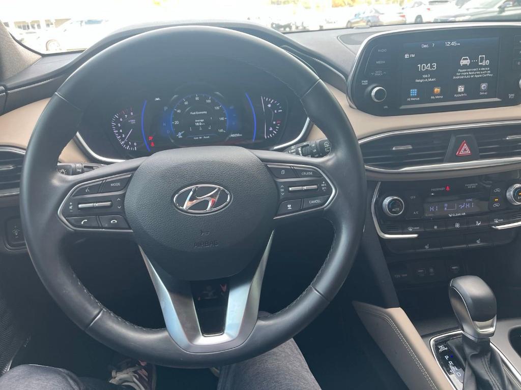 used 2019 Hyundai Santa Fe car, priced at $22,412