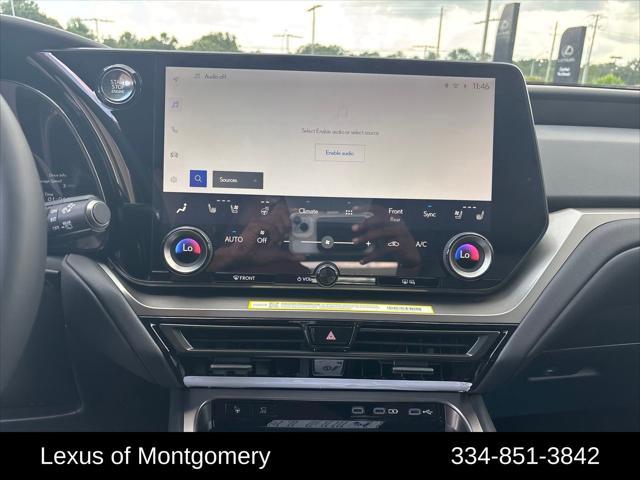 new 2025 Lexus TX 350 car, priced at $65,275