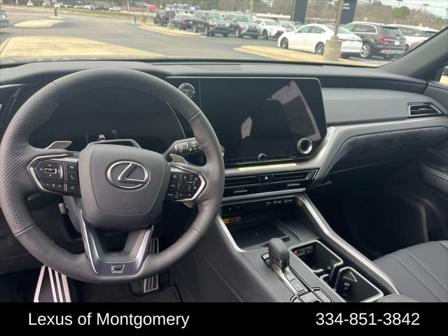 new 2025 Lexus TX 500h car, priced at $74,050