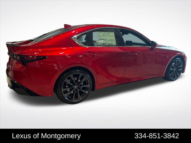 new 2025 Lexus IS 350 car, priced at $47,268
