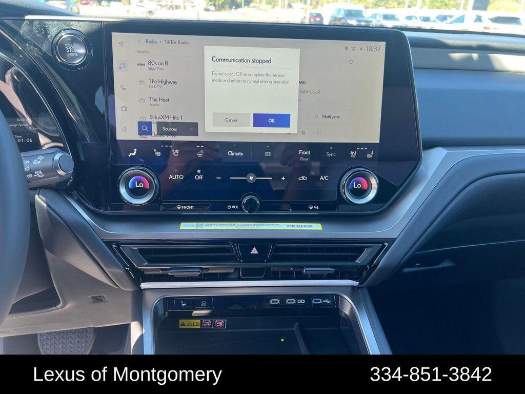 new 2026 Lexus TX 350 car, priced at $62,675