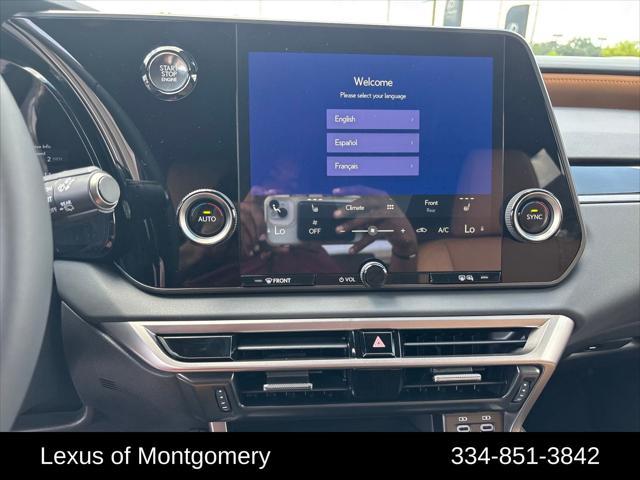 new 2025 Lexus RX 350 car, priced at $52,554