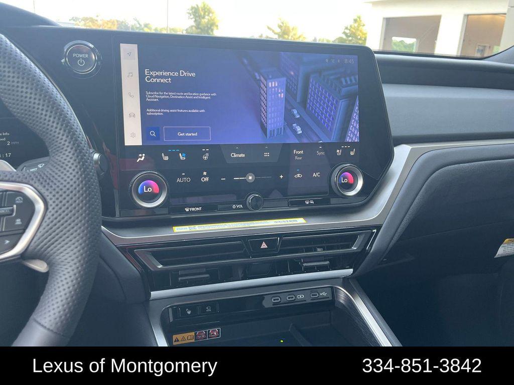 new 2026 Lexus TX 500h car, priced at $74,892