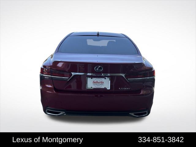 used 2019 Lexus LS 500 car, priced at $37,999