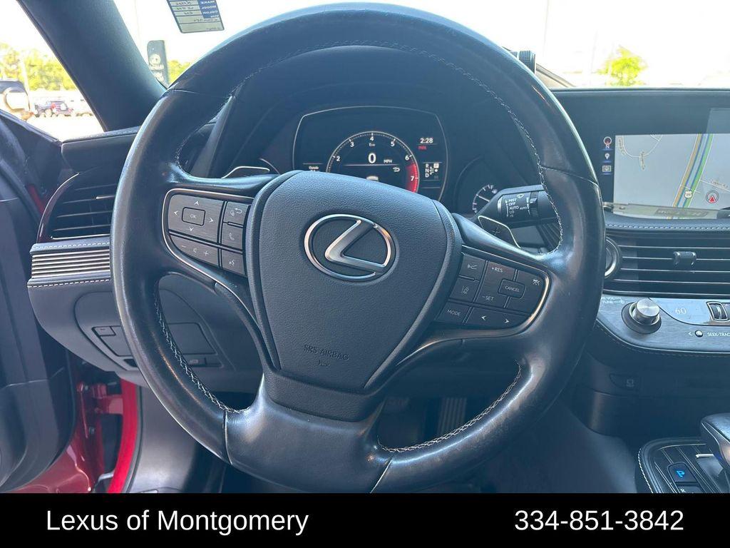 used 2019 Lexus LS 500 car, priced at $37,114