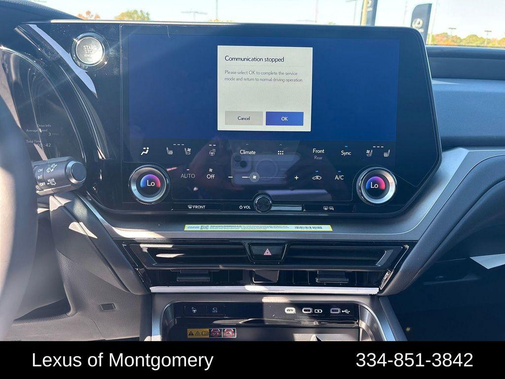 new 2026 Lexus TX 350 car, priced at $67,322