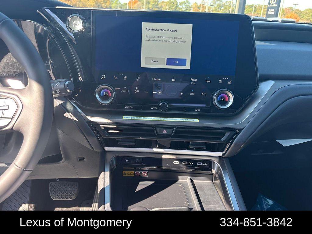 new 2026 Lexus TX 350 car, priced at $67,322