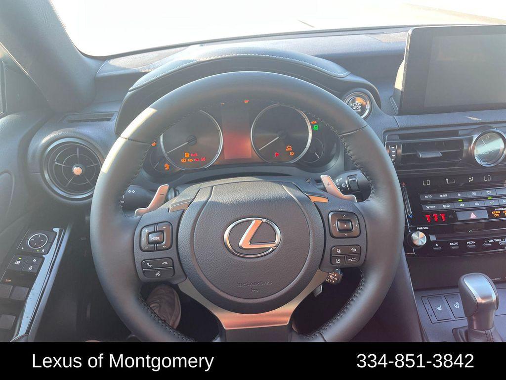 new 2025 Lexus IS 350 car, priced at $47,914