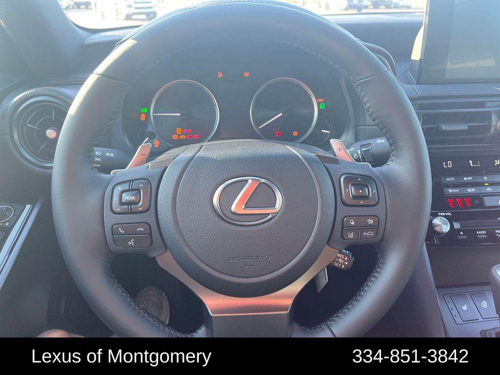 new 2025 Lexus IS 350 car, priced at $47,914