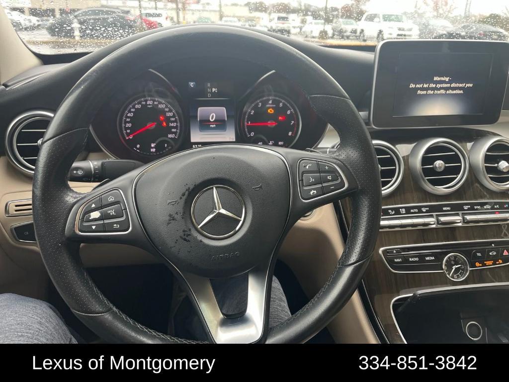 used 2017 Mercedes-Benz C-Class car, priced at $14,952