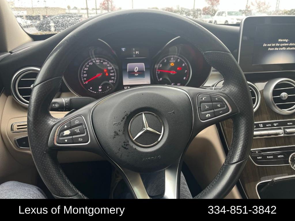 used 2017 Mercedes-Benz C-Class car, priced at $14,952