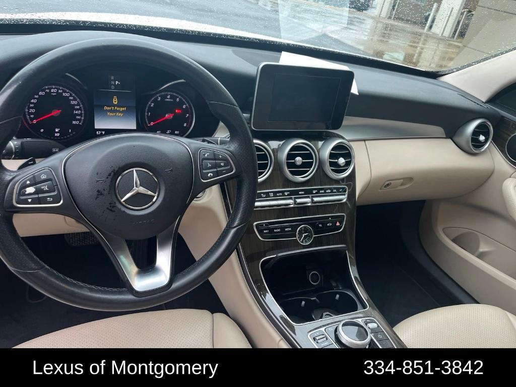 used 2017 Mercedes-Benz C-Class car, priced at $14,952