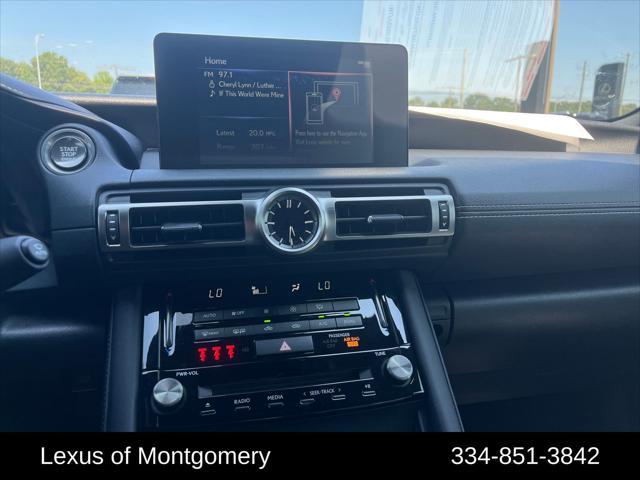 used 2021 Lexus IS 350 car, priced at $37,999