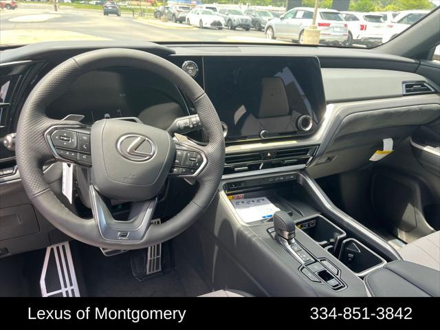 new 2025 Lexus TX 500h car, priced at $74,720