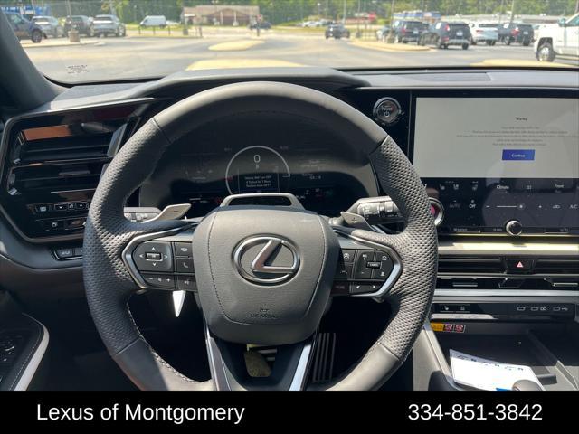 new 2025 Lexus TX 500h car, priced at $76,679