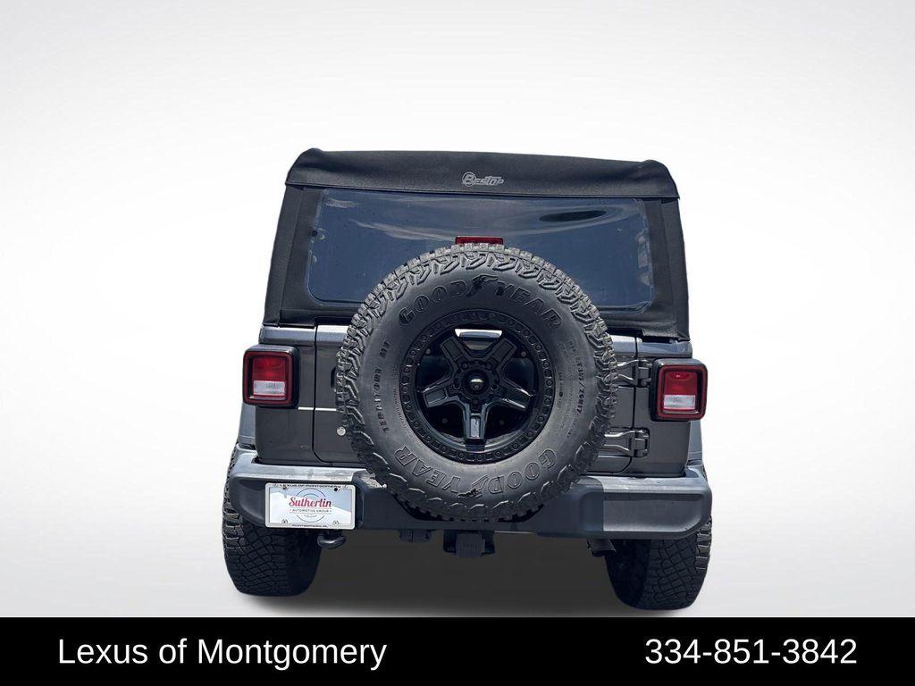used 2018 Jeep Wrangler Unlimited car, priced at $25,063