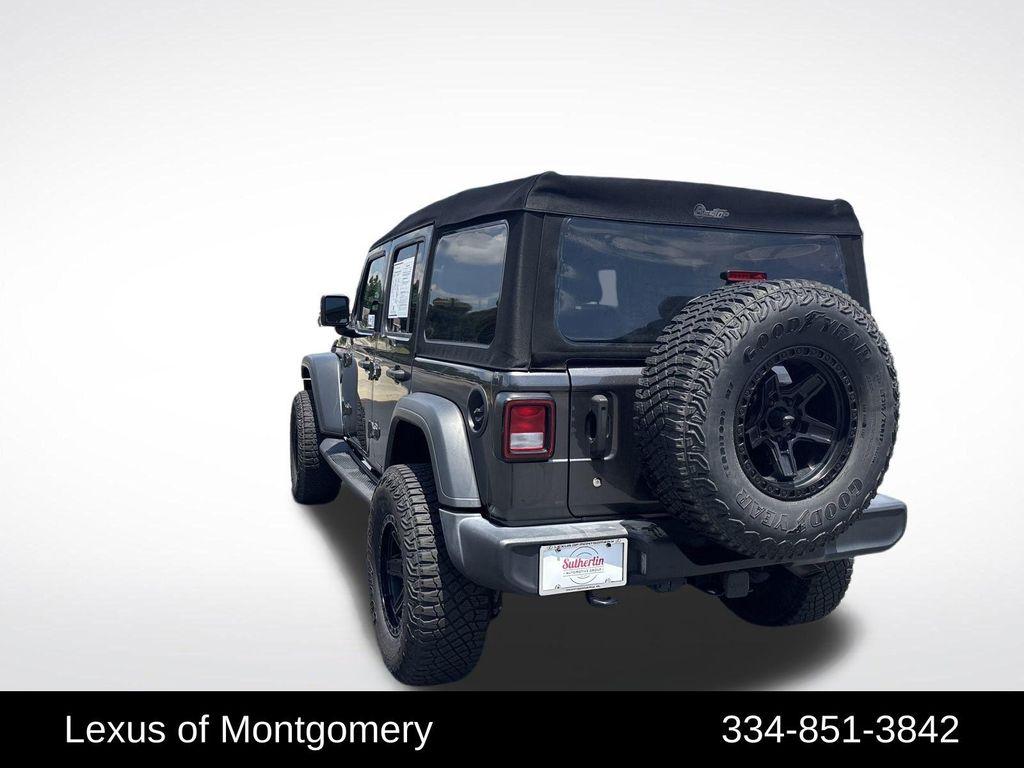 used 2018 Jeep Wrangler Unlimited car, priced at $25,063