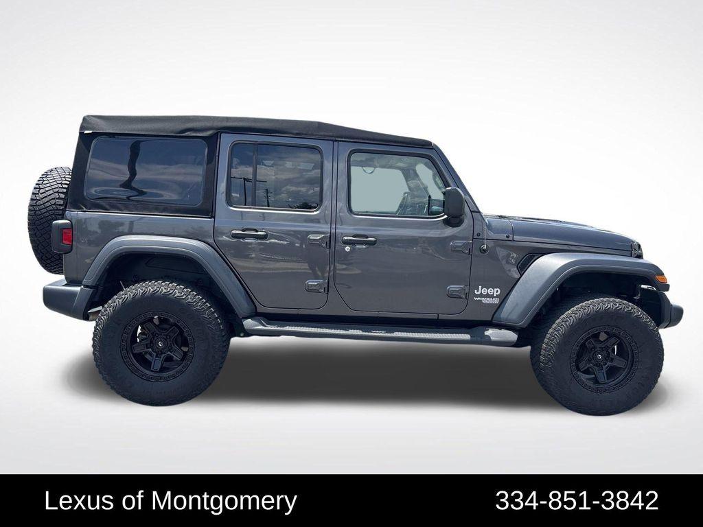used 2018 Jeep Wrangler Unlimited car, priced at $25,063