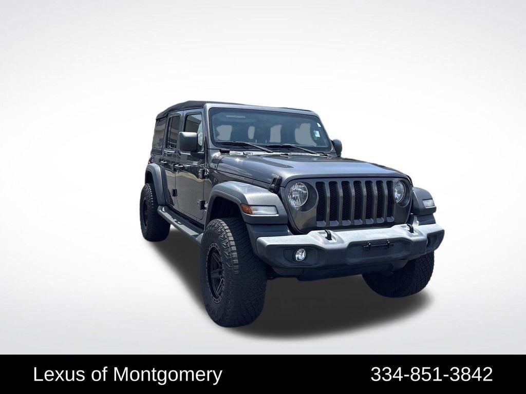 used 2018 Jeep Wrangler Unlimited car, priced at $25,063