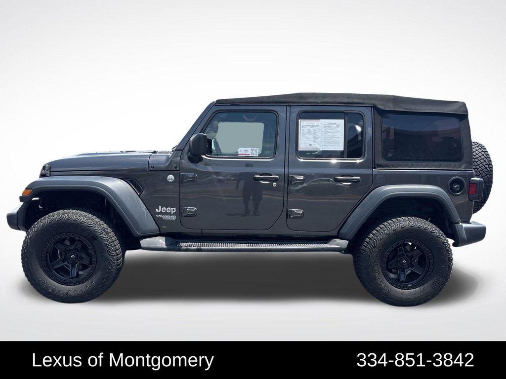 used 2018 Jeep Wrangler Unlimited car, priced at $25,063