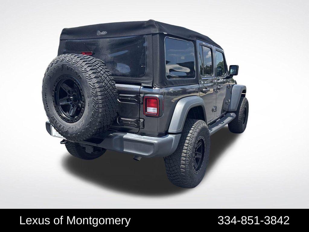 used 2018 Jeep Wrangler Unlimited car, priced at $25,063