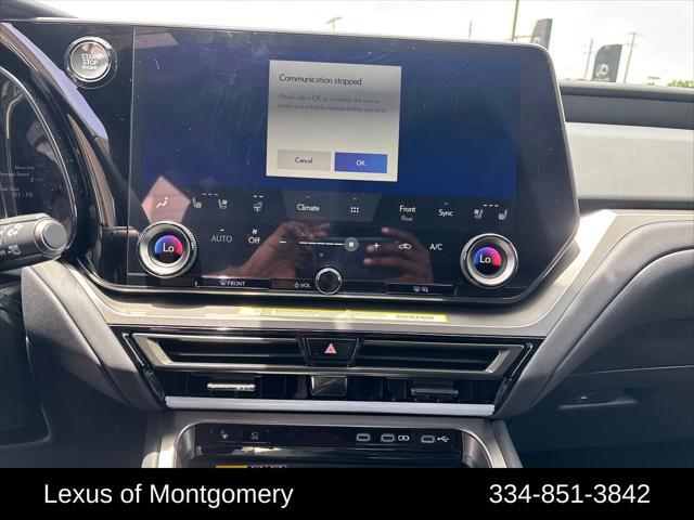 new 2025 Lexus TX 350 car, priced at $65,500