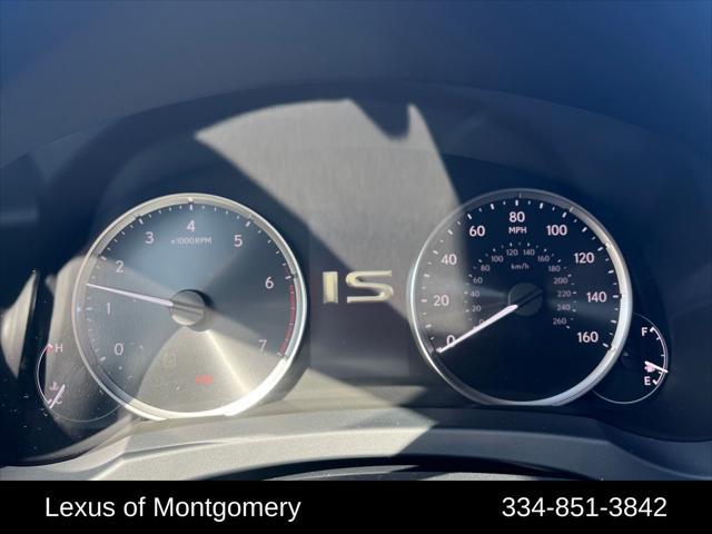 new 2025 Lexus IS 300 car, priced at $45,718