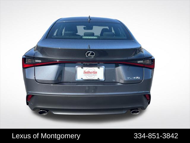 new 2025 Lexus IS 300 car, priced at $45,718
