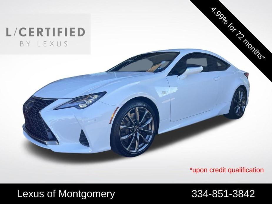 used 2022 Lexus RC 350 car, priced at $43,995