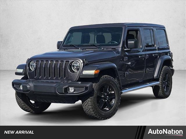 used 2022 Jeep Wrangler Unlimited car, priced at $34,998