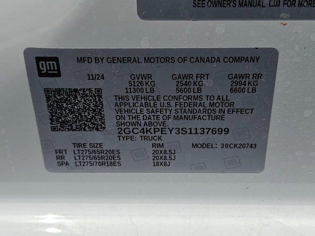 used 2025 Chevrolet Silverado 2500 car, priced at $84,991