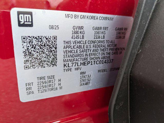 new 2026 Chevrolet Trax car, priced at $25,361