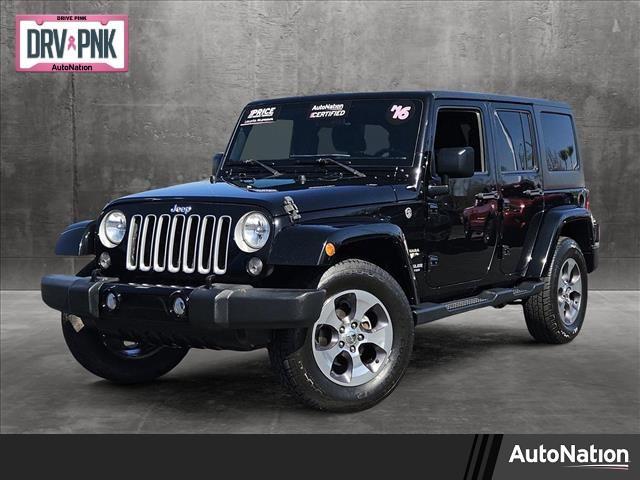 used 2016 Jeep Wrangler Unlimited car, priced at $20,494