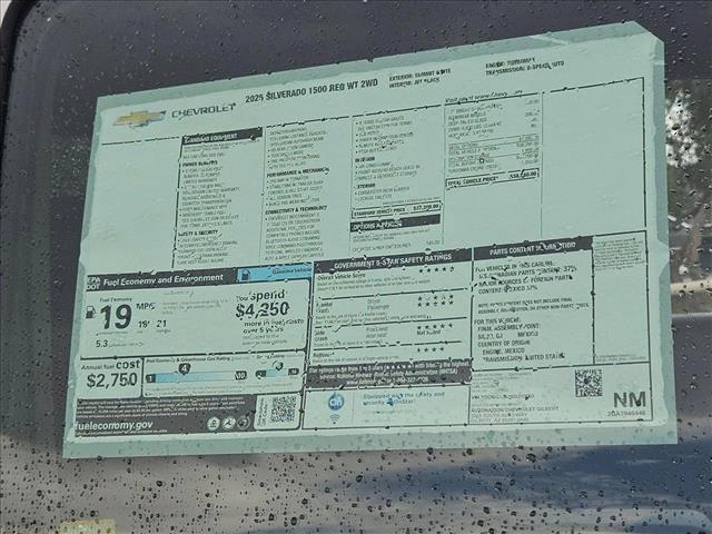 new 2025 Chevrolet Silverado 1500 car, priced at $34,518