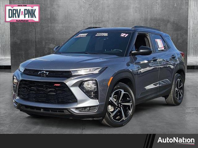 used 2021 Chevrolet TrailBlazer car, priced at $17,491