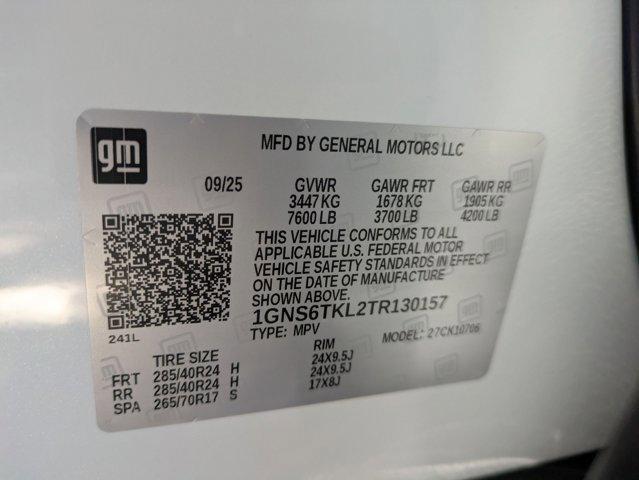 new 2026 Chevrolet Tahoe car, priced at $92,392