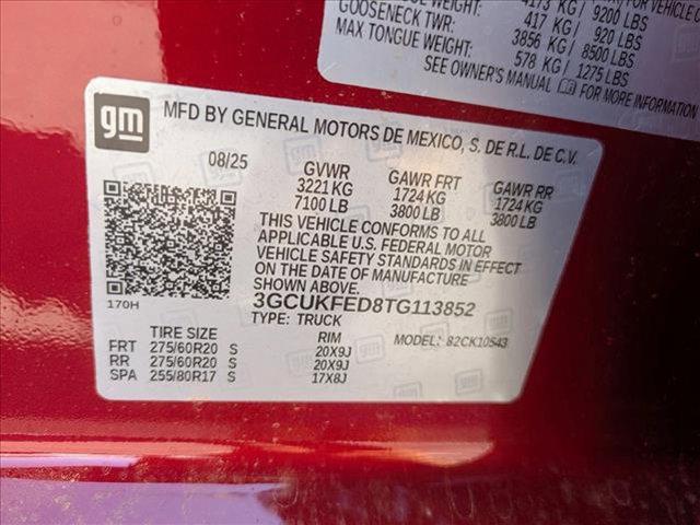 new 2026 Chevrolet Silverado 1500 car, priced at $53,980