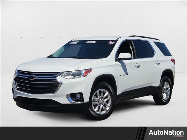 used 2021 Chevrolet Traverse car, priced at $23,998