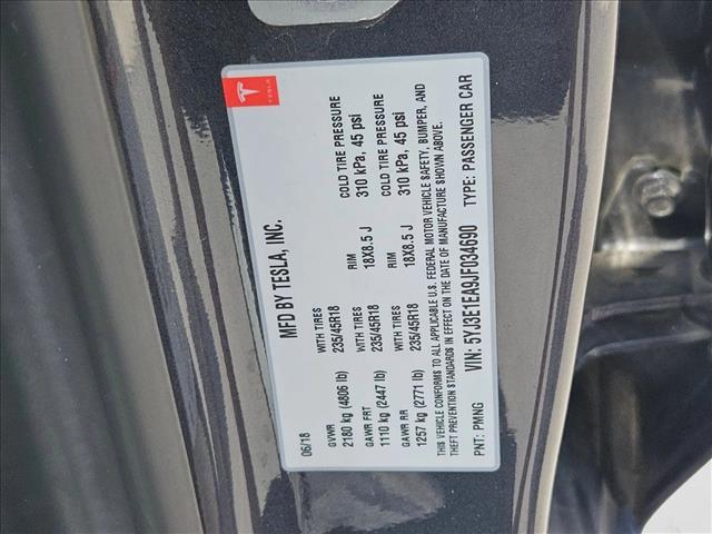 used 2018 Tesla Model 3 car, priced at $19,998