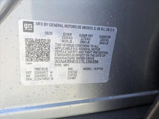 new 2026 Chevrolet Equinox car, priced at $28,872